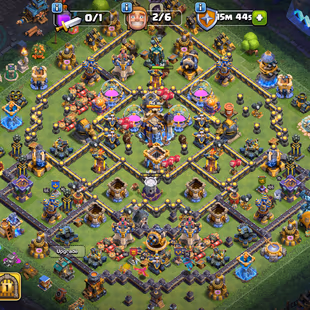 RR💥TH 18 HIGH DEFENCE💥15 EPIC EQUIPMENT 8 EPIC FULL MAX | 3X HERO MAX 88-105-75-80-50 | 125 WALLS MAXED | LONGSHOT MAX - Image 1