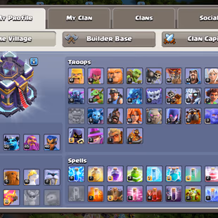  !!ALLMOST MAX -BEST OFFER FOR TH 15 !! NC FREE -HERO-90-90-60-65-40!! 165-XP!! 10 EPIC EQUIPMENT+SKINS+SCENERY! - Image 3
