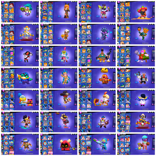 🔥66K TROPHY - SOLAR FAME 🔥 98 BRAWLER | 62 MAXED | 42 HYPERCHARGED | 244 SKIN | INSTANT DELIVERY - Image 8