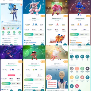 Level 70 | Shiny Blacephalon | 145 Shiny | 166 Legendary | Zygarde | Shiny Genesect | Eternatus | 6.5M Stardust   - Image 2