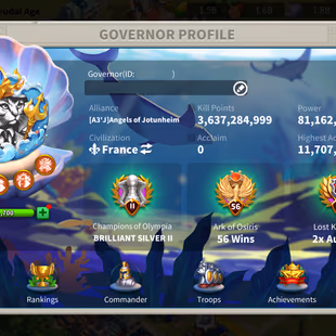 81M - Vip 16 - 22  Commanders - 21 Passport - 1,8M Credit - 287 Gold Head - 2 Farms (2M7, 2M8) - 3 Skin house - Image 4