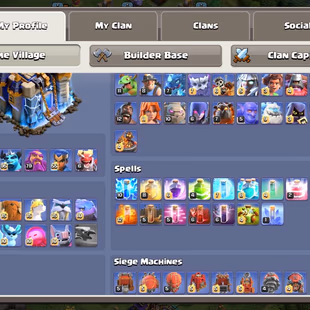 🔥LEGEND LEAGUE🔥[7 EPIC EQUIPMENT MAX] || TH 18 MAX || BK 105 AQ 105 MP 95 GW 79 RC 55 || FREE NAME CHANGE - Image 4