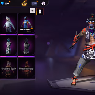 X195|Lvl 68|57 CHARACTER|295 COSTUME(14 MYTHIC)|46 VEHICLE|231 WEAPON(1 EVO+35 MYTHIC)|BOOYAH UMP LVL 4|APOCALYPTIC M101 - Image 6