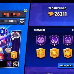 change iD & Named Free | 28K Trophies | 81Brawler | 25Maxed  | 215Skins | The More... - Image 3