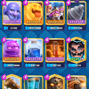 🔥[ 90X CARDS ]🔥LVL: 63 || 18X ELITE CARDS || 1X LVL 16 [RARE] || TROPHY: 11000 ||| 13X EVOLVED || FAST DELIVERY  - Image 7