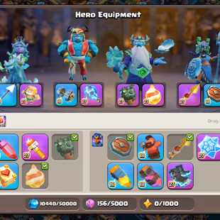 🔥35/35 EPIC EQUIPMENT MAX🌹[TH18] MAX || 659 GLOBAL RANK || LAB/WALLS/DEFENCE MAX || 4 RARE SCENERY || CHEAPEST - Image 7