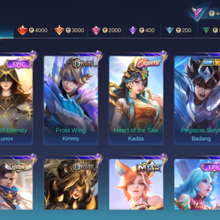 HERO 126 SKIN 213 | EMBLEM ALL MAX| EPIC IRITEL| EPIC KHUFRA| PENGASUS SEIYA BADANG| VALE GAARA| INSTAN DELIVERY  - Image 8