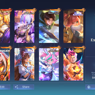 HYPER BASED PREMIUM ACCOUNT|| LEVEL 91|| EXALTED 3 || LEGEND 1|GRAND 9 | - Image 1