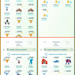 🎯NW STOCK LVL 46 ACCT 2024 | 9 SL TRADEABLE 👹| DIALGA  ZAPDOS | 4 HUNDO | 338 TRADEABLE PG | 1M STARDUST | INSTANT - Image 8