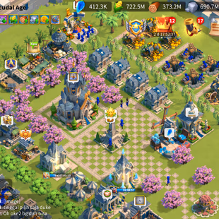 85M - Vip 16 - 12  Commanders - 17 Passport  - 14K Gems  - 1 Farms - Image 2