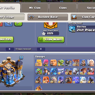 🔥TH 18 MAX X 243 XP🔥BK 105 AQ 105 MP 95 GW 80 RC 55 || SB 27 EB 27 FB 26 SNB 23 RS 20 AF 20 || 16 HERO SKIN - Image 5