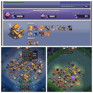 TH 17 Near Maxed || High Heroes || Builder Base Max || th17 || TH17 || Townhall 17 || Max || Best th17 || TH18 || Cheap - Image 6
