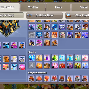 🔥[ TH-17 NEAR MAX ] 🔥XP 218 WALLS MAX || HEROS: BK 100 AQ 100 MP 75 GW 75 RC 50|| RS 27 FB 27 EB 26 GG 25 SB 27 MM 27 - Image 4