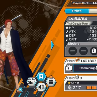 [3972] [ ANDROID ] 3 EX - Nusjuro + Light Shanks + Kizaru , 3930 gems Android + 2569 fragments , Solo Fresh - Image 7