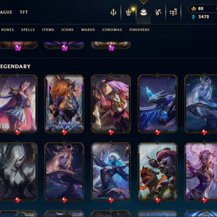 [EUNE] 234 Skins | 101 Champions | Unranked (Ex Silver) | Level 186 | INSTANT DELIVERY - Image 6