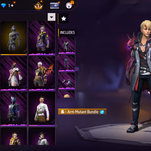 X115|Lvl 56|28 CHARACTER|4 ELITE PASS|39 BUNDLE SET(3 MYTHIC)|MONEY HEIST SET|109 COSTUME(4 MYTHIC)|107 WEAPON(16 MYHTIC - Image 2