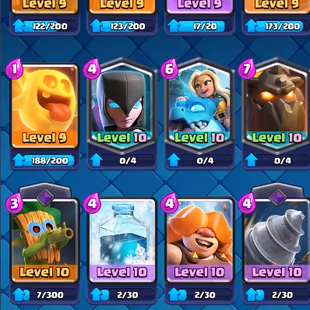 5700 TROPHIES | 37 LVL | KT 12 | 115 CARDS | 1 MAX CARDS | 5 EVO | EMOTE 23 | RU8YCJYGP - TAG ACCOUNT - Image 7
