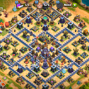 🔥Town Hall 15 🔥Heroes 50-63-15-40-25 | Rename Free | Summer Scenery. Heroes Skin Available | Few Magic Items | Instant - Image 2