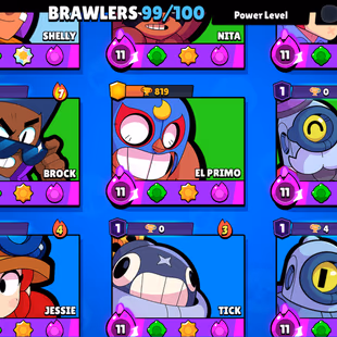 227-GEMS | 75300-TROPHY | 325X SKINS | NC AVAILABLE | 100/99 BRAWLER | 51X MAX | 45X HYPER | 105/113- SUPER RARE SKINS - Image 5