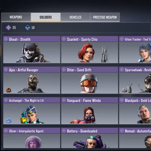 Level 400 | Ranked | 1 Mythic 6 Legendary Skins | Urban Tracker | Best for Starter | Activision Only  - Image 4