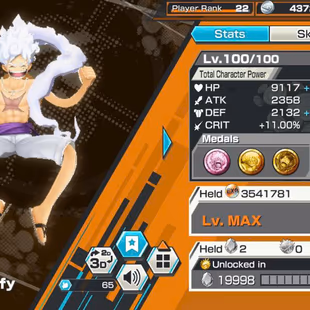 BR672-IOS+Android-4 Ex(Gear 5 v2 Boost 3+Kizaru Boost 33/52)+1.871 Fragment+Good Medal+Support 158+Niji Max+EggNami Max - Image 6