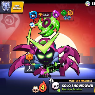 [DG-18] 34K-TROPHIES 85-BRAWLERS 11-HYPERCHARGED 7-MAXPOWER 120-SKINS OG SKINS 267-GEMS RENAME-60 CHEAP INSTANT  - Image 2