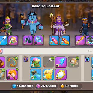 🔥MOST RAREST CLASH A RAMA SET🔥[TH18] 5 HERO MAX NEW HERO 12 || ALL TROPS MAX || SOLID EPIC EQUIPMENT || 5 COMPLETE SET - Image 6