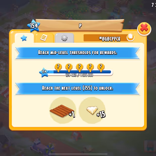 🔥LEVEL 154 🔥 DIAMONDS 2064 [] BARN 10050 [] SILO 4600 [] VOUCHERS  [] COINS [] MAINLAND UNLOCKED - Image 6