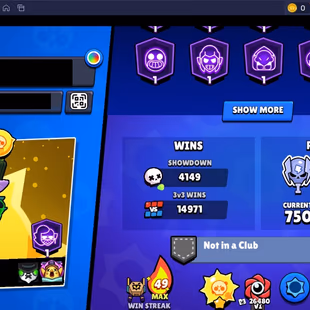 350 SKINS | 76.100 TROPHIES | 100 BRAWLERS | 79 HYPERCHARGE | 84 MAX | 38 PRESTIGE | 13 BUFFIES - Image 6