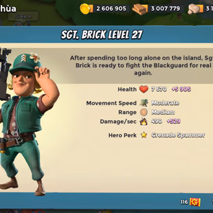 BB829 - POWER 1177 | Troop damage +32,13,13,13,13 - Troop health +35,14,14,14 - GunBoat +38 - Image 4