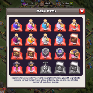 TH 17 3 Hero Max ! Walls Max ! Defense Near Max !! 6k Gems !! 15 Epics ( 4 Epic Max ) Namechange 500 ! TownHall Level 18 - Image 7