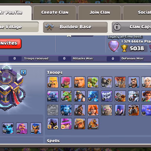 Premium Th 15  || Nothing left || 10 Epic Equipment Full Max || All Epic Equipment || Builder Base Near Max || Best Deal - Image 4