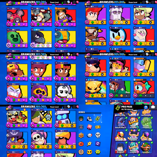 93k TROPHIES | GUNSLINGER COLT | 76 MAX POWER BRAWLER | 101 BRAWLER UNLOCK | 62 HYPERCHARGE | 408 SKIN |RENAME AVAILABLE - Image 5
