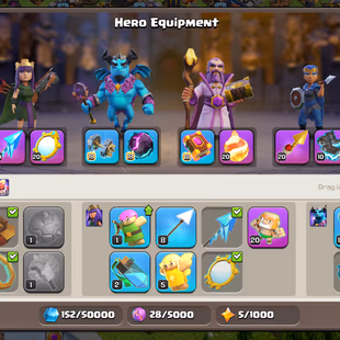 🌲[ PREMIUM TH-17 ]🌲F.ARROW [20] - M.MIRROR [20] - A.FIGURE [20] - FIREBALL [20] - R.SPEAR [20] || NICE BASE AND PROFIL - Image 5