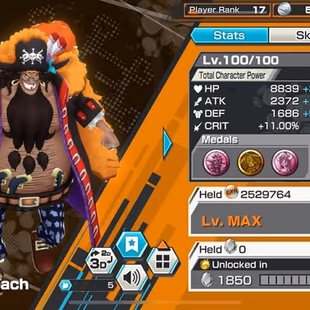 [4003][IOS+ANDROID] 8 EX - CAN 6 MAX - Luffy Blue + Blackbeard + Light Luffy + Shanks+ Roger + Lucci + Akainu + S-Snake  - Image 3