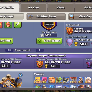 MAX PROFILE🔥TH18 MAX TYPE🔥WAR STAR-5147 ! NC-500 GOLDPAS ACTIVE! ANNIVERSARY CAKE 5TH ALL! EPIC 9 MAX EQUIPMENT 30 MAX - Image 3