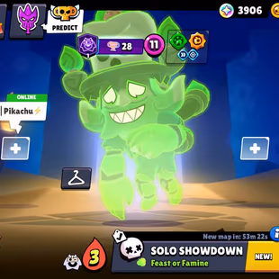 [ RARE OG SKINS ]  93K TROPHIES || 88 MAX BRAWLERS || 77 HYPERCHARGED || 450 PREMIUM SKINS || 3 PRO PASSES ll INSTANT  - Image 2