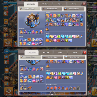 [F1] 💙 RAREST COSMIC SET | SCENERY MISSING 💙 6X HEROES MAX | 10 EPIX MAX | TH-18 MAX DEFENCE | NEW HERO 21 | FREE NC  - Image 3