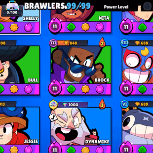 BEST OFFER 🎄 400-GEM | 72.5K- TROPHY 🎄 99/99 BRAWLER | 51X MAX | 45X HYPER | NC AVAILABLE | INSTANT DELIVERY - Image 4