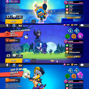 🐲 93.000 TROPHY 🏆 | 99 MAXED BRAWLERS | 408 SKINS | XP 194 | FULL MAIL ACCESS | HYPERCHARGED 92 - Image 7