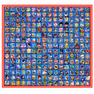 METEORIC FAME 1 || 102K TROPHIES || 100 BRAWLERS || 82 MAX BRAWLERS || 71 HYPERCHARGED || 385 SKINS || 32K BLING  - Image 5