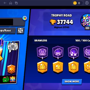 275 SKINS | 37.700 TROPHY | 100 BRAWLERS | 15 HYPERCHARGED | 16 MAXED BRAWLERS | 5 PRESTIGE | 5 BUFFIES - Image 5