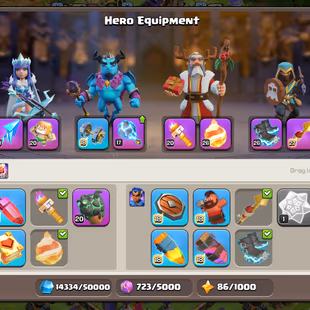 🌲[ TH-18 NEAR MAX ]🌲SB-RS [MAX] | FB-RS [26] | FA [23] | GG-HT-MM [20] - 22X EQPMNT MAX || HEROS MAX FOR TH-17 - Image 6