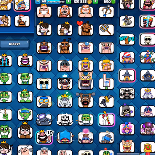 R476 | LVL68 | Cards: 11 LVL 16 | 8 LvL 15 | 14 Evolved | 1 Hero | 9 Tower Skin | 107 Emotes | Hero Coins: 336 | IOS  - Image 4