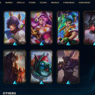 SEVER [ NA ] - 60 LVL  - UNRANK - 46 SKINS - 106 CHAMP [ 11400 BE - 82 RP ] - FULL ACCESS  - Image 2