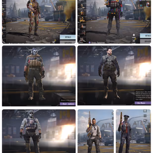 OG-SEASON 1 BATTLE PASS CODM-SEASON ONE GHOST SOLDIER-7X MYTHICAL WEAPONS 14X LEGENDARY-DAMASCUS CAMO UNLOCK-ONE PICS IN - Image 3