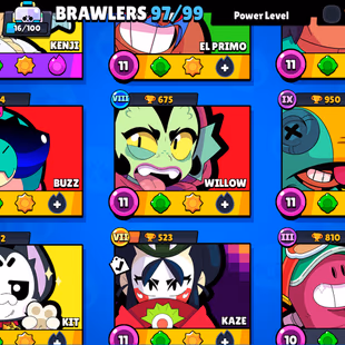 BEST OFFER | 65.3K TROPHY | 98/99 BRAWLER | 45X MAX | 37X HYPER | 250X SKINS | HUGE OLD SKINS | DELIVERY INSTANTLY  - Image 8