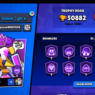 TROPHY 50K💎BRAWLER 95💎MAX BRAWLER 34-HYPERCHARGE 27-ICON 360-SKINS COLLECTION 235-OLD COLLECTION AVAILABLE-BEST-DEAL - Image 4