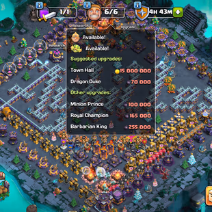 Th15 Almost Max [9k-Gems] | Hero-90-90-65-34 | Equipment-15-Epic Almost Max | XP-195 | Defence Wall Max | NC-Yes | BEST- - Image 2