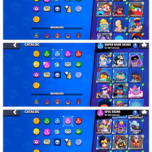 B67 & 9 Max Brawler | 11k+ Trophy | NC Available | 130 Skin | Fully Access | - Image 5